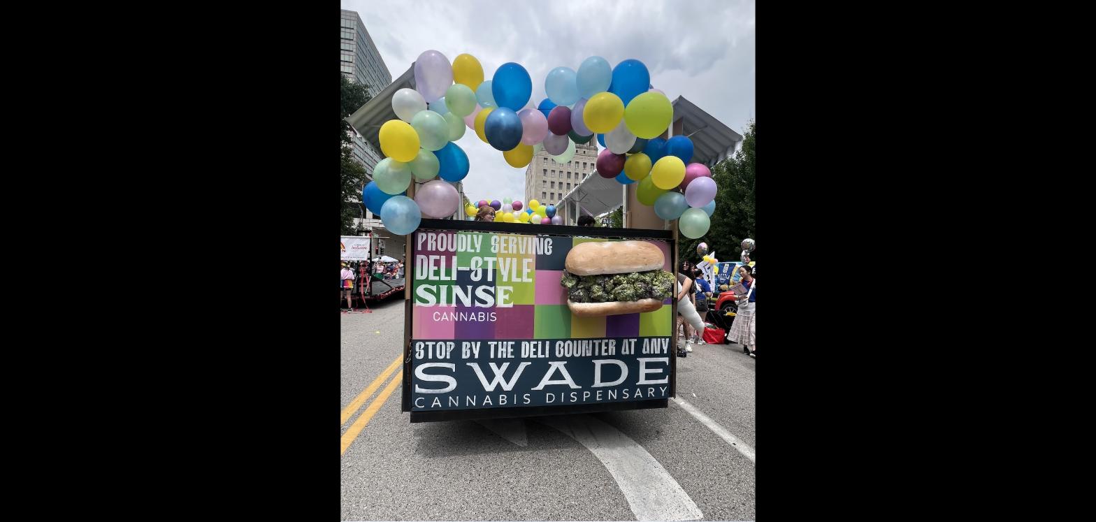 SWADE Pride parade float